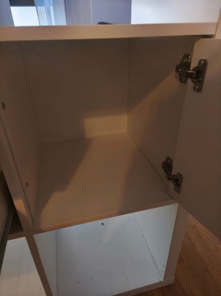 Estantería Kallax 2x4 Ikea Blanca