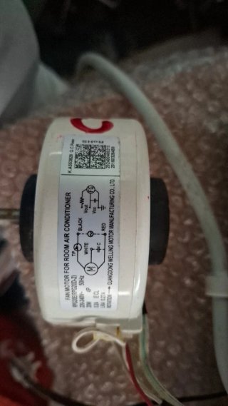 Motor Ventilador Aire Acondicionado Welling