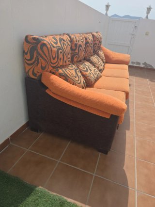 Sofá extensible 4 plazas tela