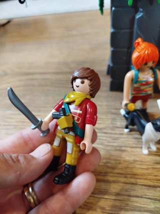 Playmobil templo con Figuras
