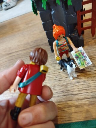 Playmobil templo con Figuras