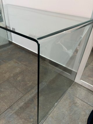 Mesa escritorio de vidrio templado 10mm