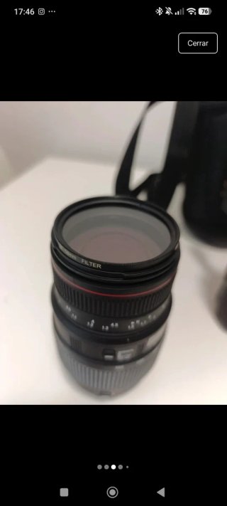 Objetivo Canon 58mm UV Filter