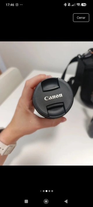 Objetivo Canon 58mm UV Filter