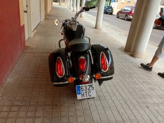 Kawasaki VN 900 Classic Negra