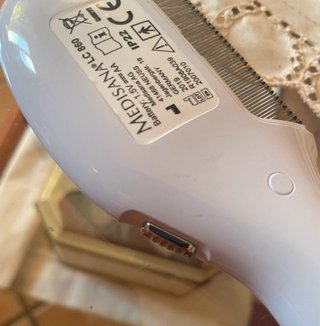 MEDISANA Pettine Antipidocchi Batteria