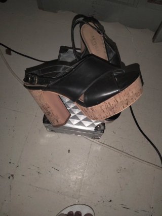 Sandalias Beige Cuña