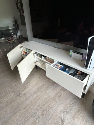 Mueble TV Besta Blanco Ikea