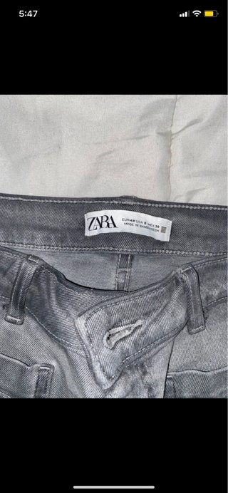 Vaquero gris zara nuevo