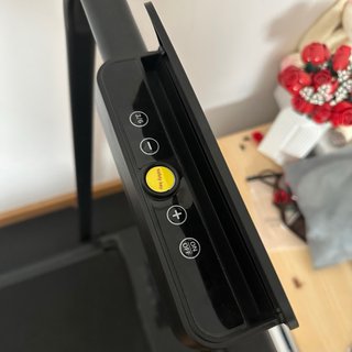 Tapis roulant nero pieghevole con telecomando