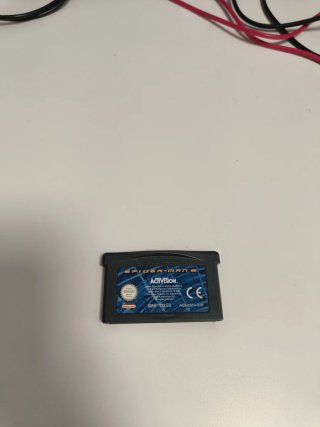 Game Boy Advance SP Plata + Spiderman 2