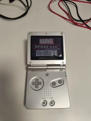 Game Boy Advance SP Plata + Spiderman 2