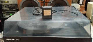 Tocadiscos Ariston Pro Negro/Gris