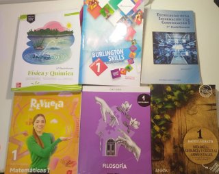 Libros de texto 1° bachillerato