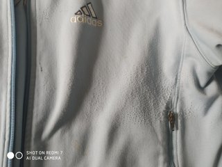 Chaqueta Adidas vintage Azul claro