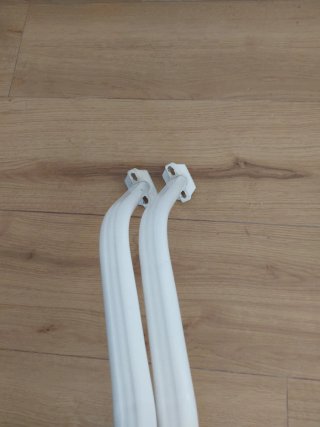 Toldo de 2,85 metros,  predominantemente beige y b