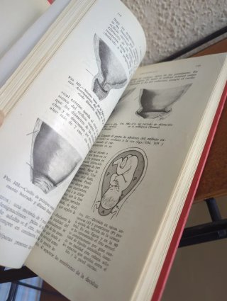 Libro antiguo 1963 Obstetricia para Matronas