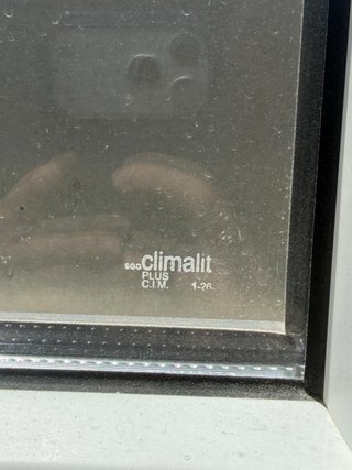 Ventanal blanco climalit nuevo