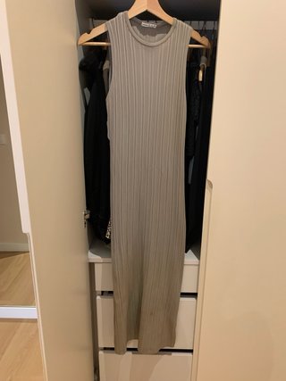 Vestido largo elástico Oysho