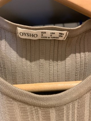 Vestido largo elástico Oysho