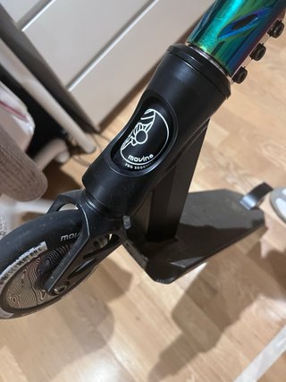 Patín Movine Pro Scooter Negro Violeta