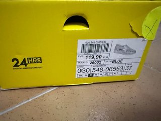 Zapatos 24 horas azules marinos