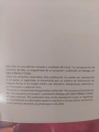 LIBRO EL CAMINITO DEL REY.