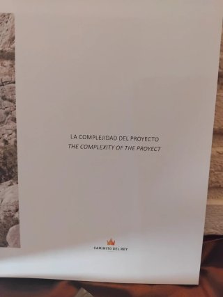 LIBRO EL CAMINITO DEL REY.