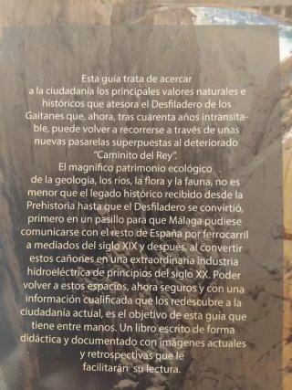 LIBRO EL CAMINITO DEL REY.