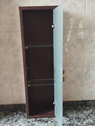 Espejo baño con y estantería