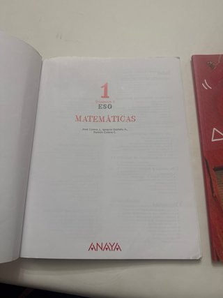 Matemáticas 1 ESO