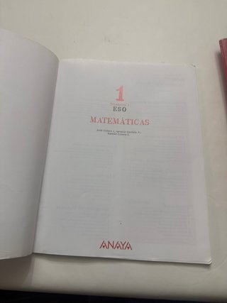 Matemáticas 1 ESO
