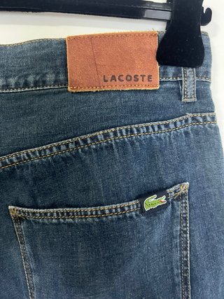 Lacostes Jeans denim pantaloni L blu