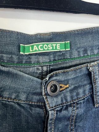 Lacostes Jeans denim pantaloni L blu