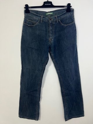 Lacostes Jeans denim pantaloni L blu