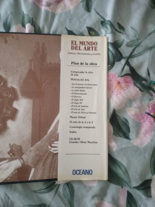 El Mundo del Arte" (Océano) + CD-ROM Interactivo