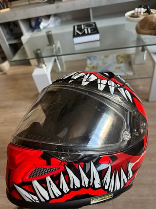 Casco HJC RPHA 12 mitad Spider-Man / Venom
