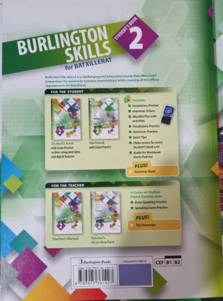Libro inglés STUDENT BOOK 2 bachillerato