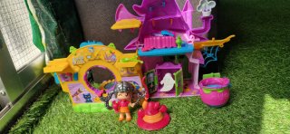 Pin y Pon Casa Brujitas y Muñeca