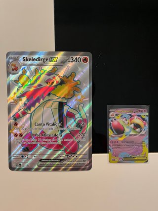 Skeledirge EX Shiny JUMBO Carta Pokémon
