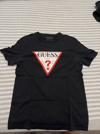 Camiseta Guess Negra Talla S