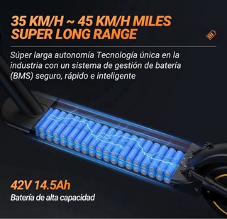 Patinete Eléctrico AovoPro ESMax 500W