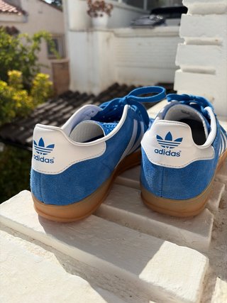 Zapatillas Adidas Gazelle Azul Talla 42