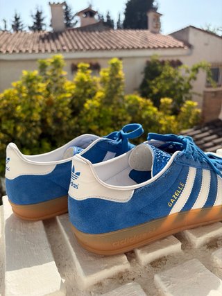 Zapatillas Adidas Gazelle Azul Talla 42