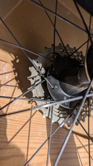 Llantas de bicicleta de carretera con cassette