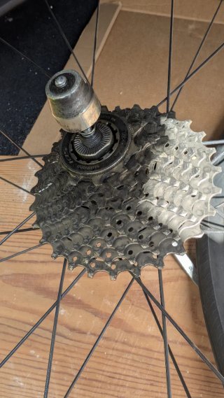Llantas de bicicleta de carretera con cassette