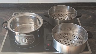 Vaporera Cecotec 2 Niveles