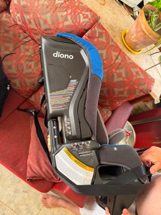 Silla de coche Diono azul