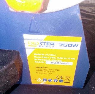 Cortadora Azulejos Dexter Power 750W