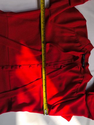 Vestido rojo verano zara